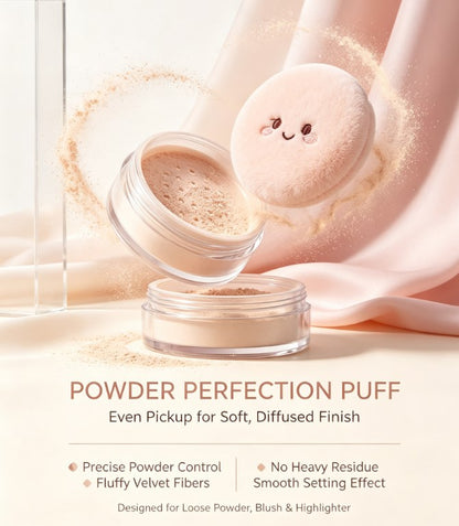 Whimsical Character‑Shaped Makeup Sponge｜Ultra‑Soft Compact Beauty Applicator for Smooth Foundation and Powder Blending